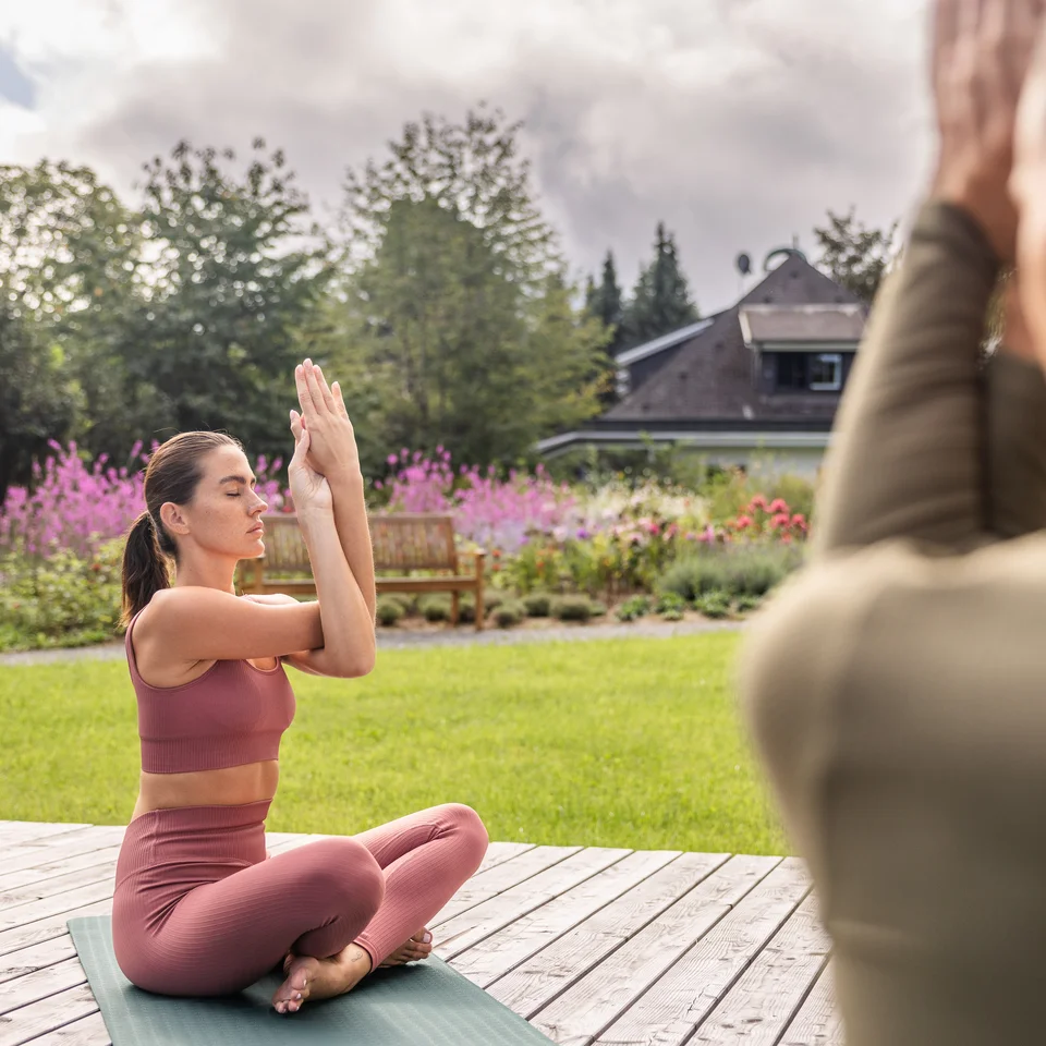 Yoga in the park